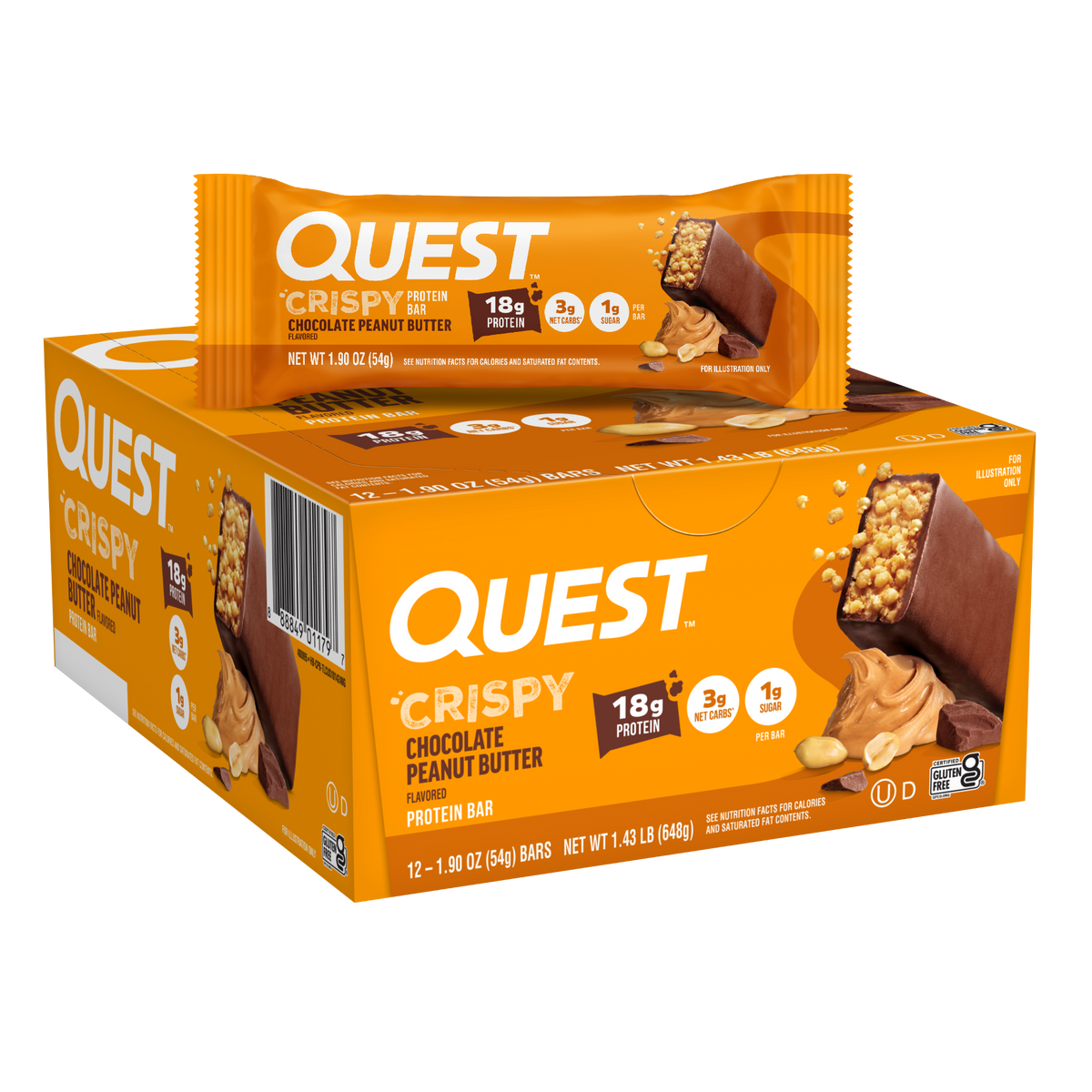 chocolate-peanut-butter-crispy-hero-protein-bars-m8 400095_QN_USA_Pkg_Crispy_ProteinBar_CPB_12ctCarton_3D_Composite_Force.png